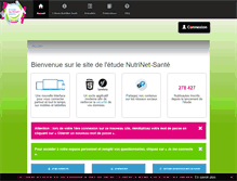 Tablet Screenshot of etude-nutrinet-sante.fr